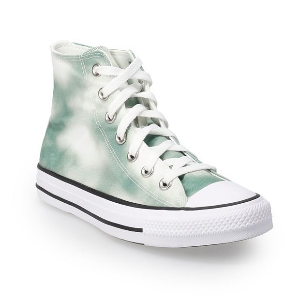 Converse mint green hot sale high tops