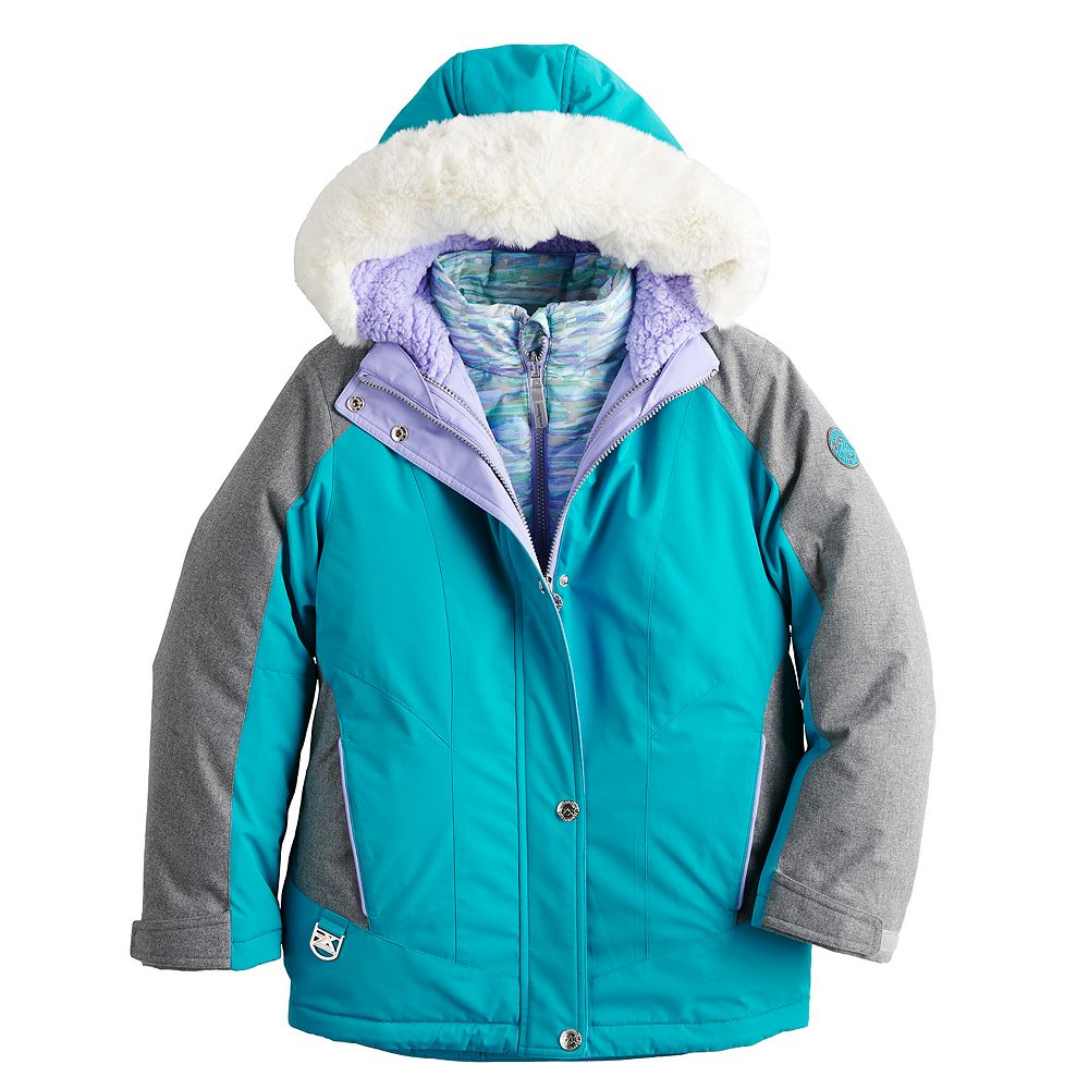 Girls 4-18 ZeroXposur Lucy 3-in-1 System's Jacket