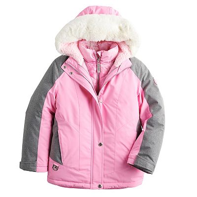 3 in 1 girls coat clearance