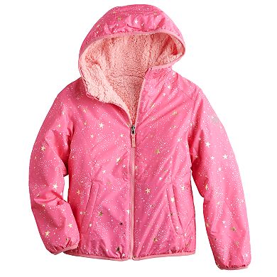 Girls 4-18 ZeroXposur Luna Reversible Sherpa Jacket