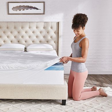 nüe by Novaform Plush 3" Pillowtop Mattress Topper