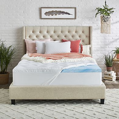 nüe by Novaform Plush 3" Pillowtop Mattress Topper