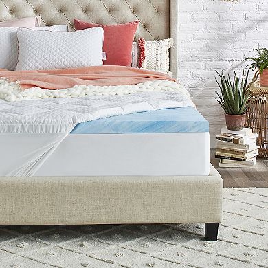 nüe by Novaform Plush 3" Pillowtop Mattress Topper