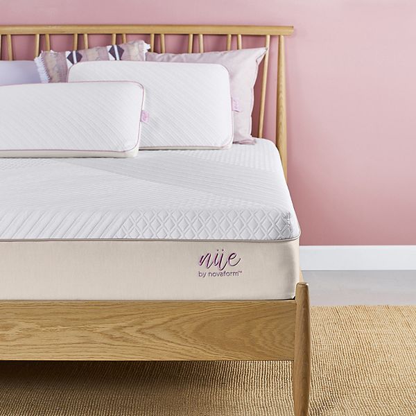 nüe by Novaform Advanced Support 10" Uplifting Foam Mattress Ivory