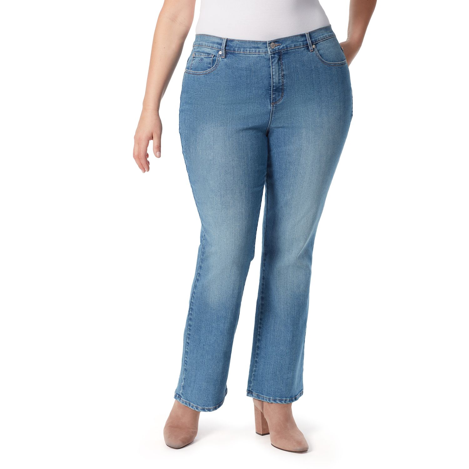 cheap plus size bootcut jeans