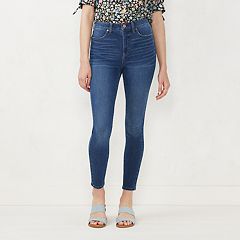 LC Lauren Conrad Jeans Women's 29x30 Blue Dark Wash Skinny Jeans