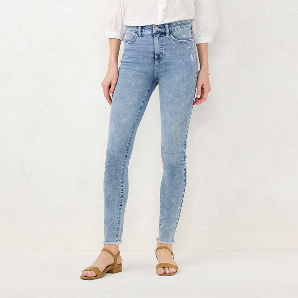 Women's LC Lauren Conrad Feel Good High-Waist Super Skinny Jeans - Murrieta  Wash (16) – BrickSeek