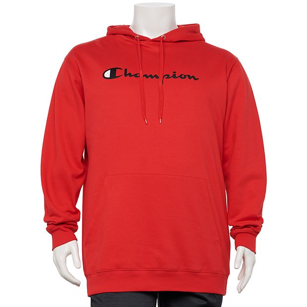 Big Tall Champion Powerblend Graphic Hoodie