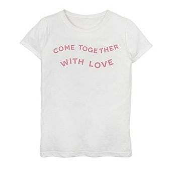 Girls 7-16 Fifth Sun With Love Graphic Tee