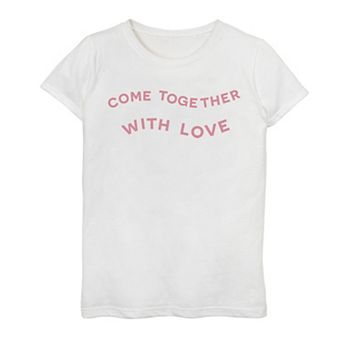 Girls 7-16 Fifth Sun With Love Graphic Tee