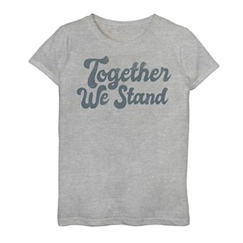 Girls 7-16 Fifth Sun Together Stand Graphic Tee