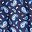 Deep Navy Paisley