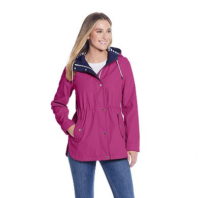 Women's Weathercast Hooded Nautical Anorak Jacket