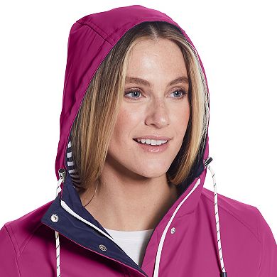 Women's Weathercast Hooded Nautical Anorak Jacket