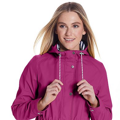 Women's Weathercast Hooded Nautical Anorak Jacket