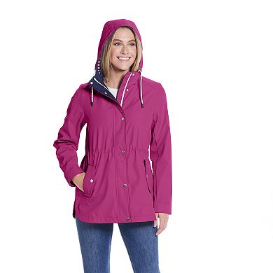 Women's Weathercast Hooded Nautical Anorak Jacket