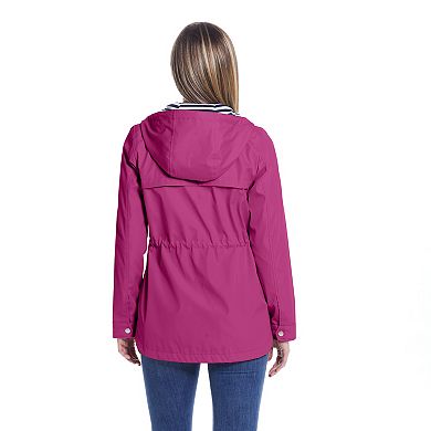 Women's Weathercast Hooded Nautical Anorak Jacket