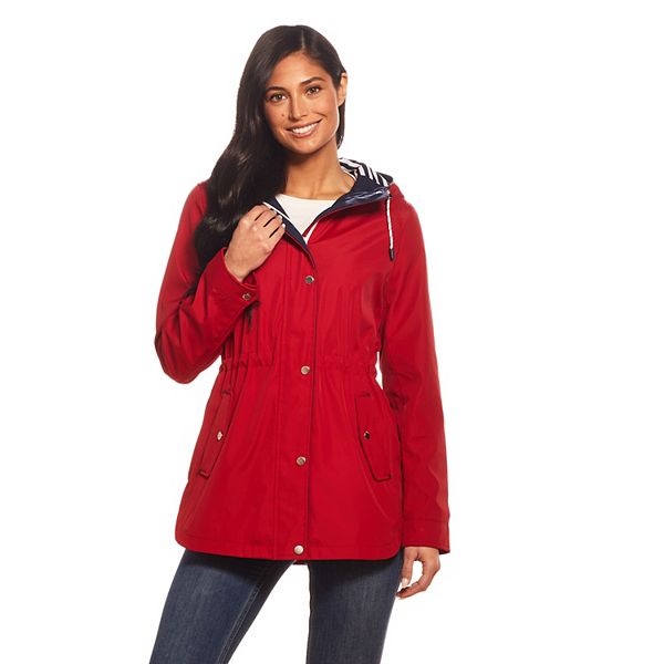 Women's Weathercast Hooded Nautical Anorak Jacket