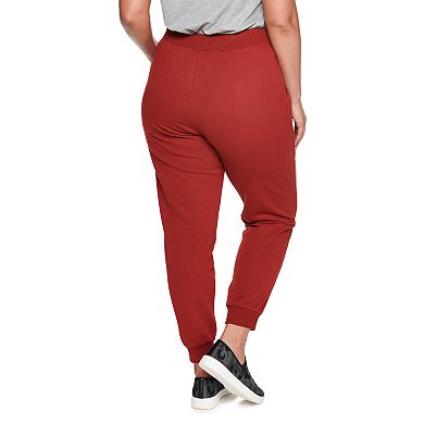 Plus Size Sonoma Goods For Life® Favorite Banded Cuff Jogger Sweatpants