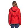 Women's Weathercast Hooded Side-Panel Quilted Anorak Jacket