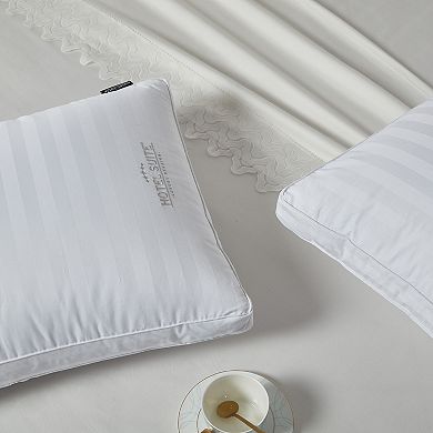 Hotel Suite White Goose Feather Pillow