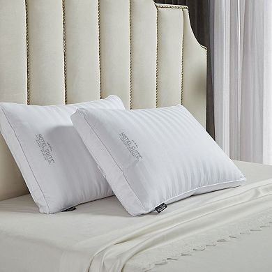 Hotel Suite White Goose Feather Pillow