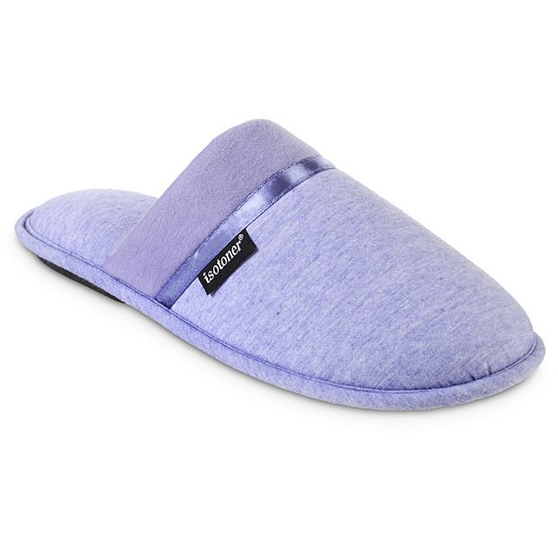 Purple hot sale isotoner slippers