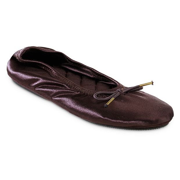 Isotoner ballet deals slippers kohl's