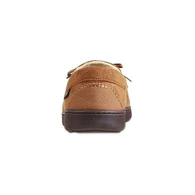 isotoner Nigel Microsuede Men's Moccasin Slippers