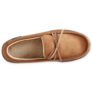 isotoner Nigel Microsuede Men's Moccasin Slippers