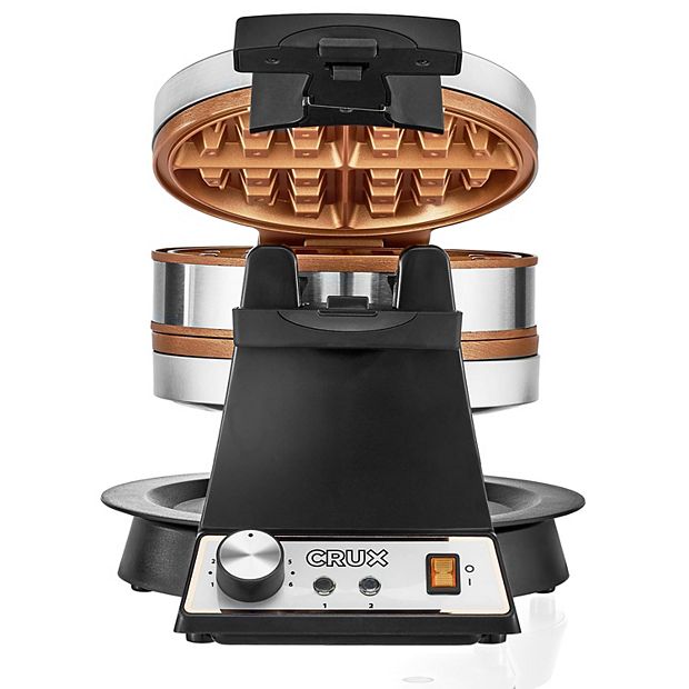 Cooks Rotating Waffle Maker 22320 22320C, Color: Brushed Stainless