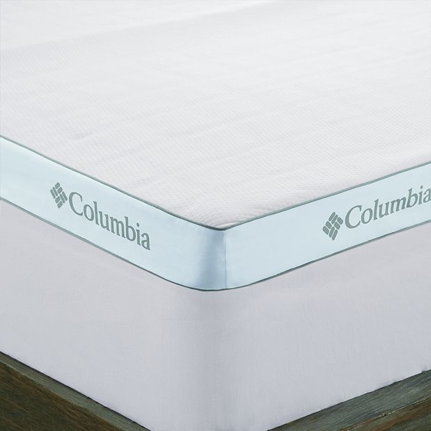 Columbia Cooling Gel Memory Foam Pillow - Removable Washable Cover