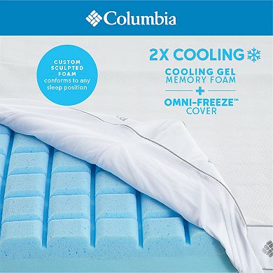 Columbia Omni Freeze Cooling 3" Memory Foam Topper