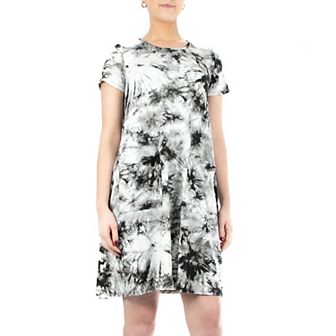 Women's Nina Leonard Print T-Shirt Dress