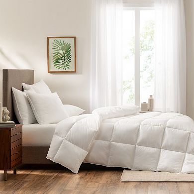 Serta Down Illusion Antimicrobial Down-Alternative Lightweight Comforter