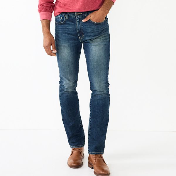 Men's Sonoma Goods For Life® Flexwear Slim-Fit Straight-Leg Jeans