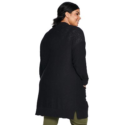 Plus Size Sonoma Goods For Life Favorite Long Cardigan Sweater