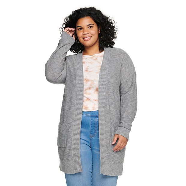 Floor length clearance cardigan plus size