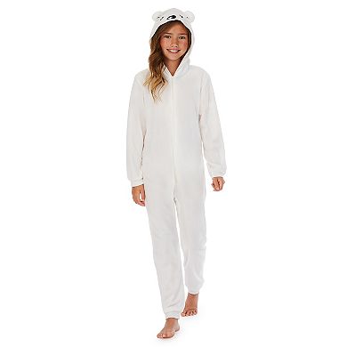 Girls 4-12 Jammies For Your Families® Cool Bear Union Jumpsuit by Cuddl Duds®
