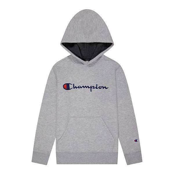 Boys 4-7 Champion® Fleece Logo Pullover Hoodie