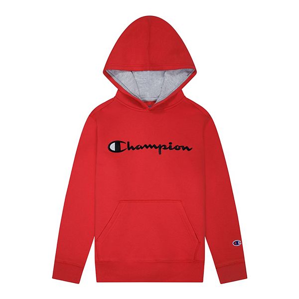 Boys 47 Champion® Fleece Logo Pullover Hoodie