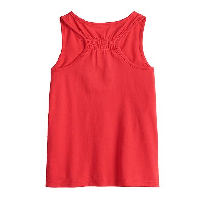 Toddler Girl Jumping Beans Ruched Racerback Tank Top