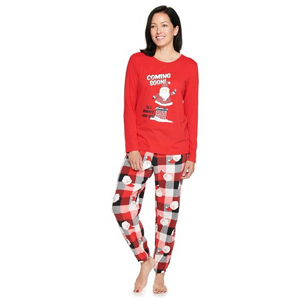 Petite Jammies For Your Families® Santa Coming Soon Pajama Set