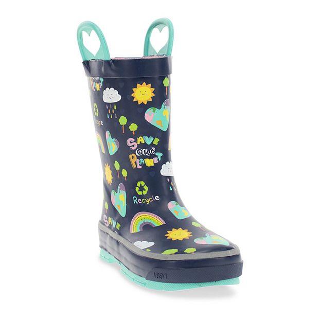 Kohls girls rain outlet boots