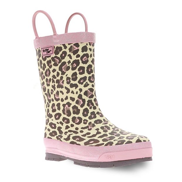 Cheetah sales rain boots