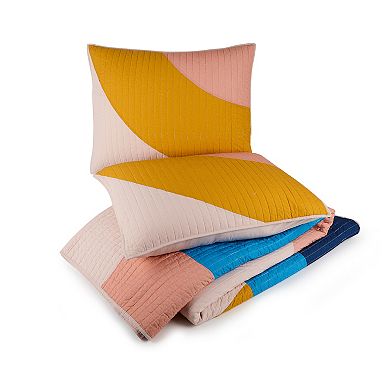 Makers Collective Modshapes Quilt Set with Shams