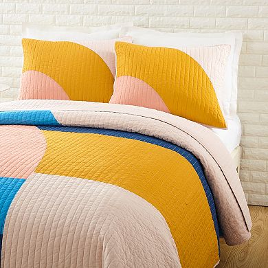Makers Collective Modshapes Quilt Set with Shams
