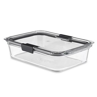 Rubbermaid Brilliance 8 cup Glass Food Storage Container