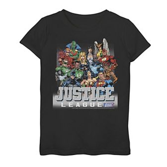 Girls 7-16 DC Comics Justice League Modern Group Shot Graphic Tee
