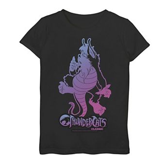 Girls 7-16 ThunderCats Snarf Gradient Portrait Graphic Tee